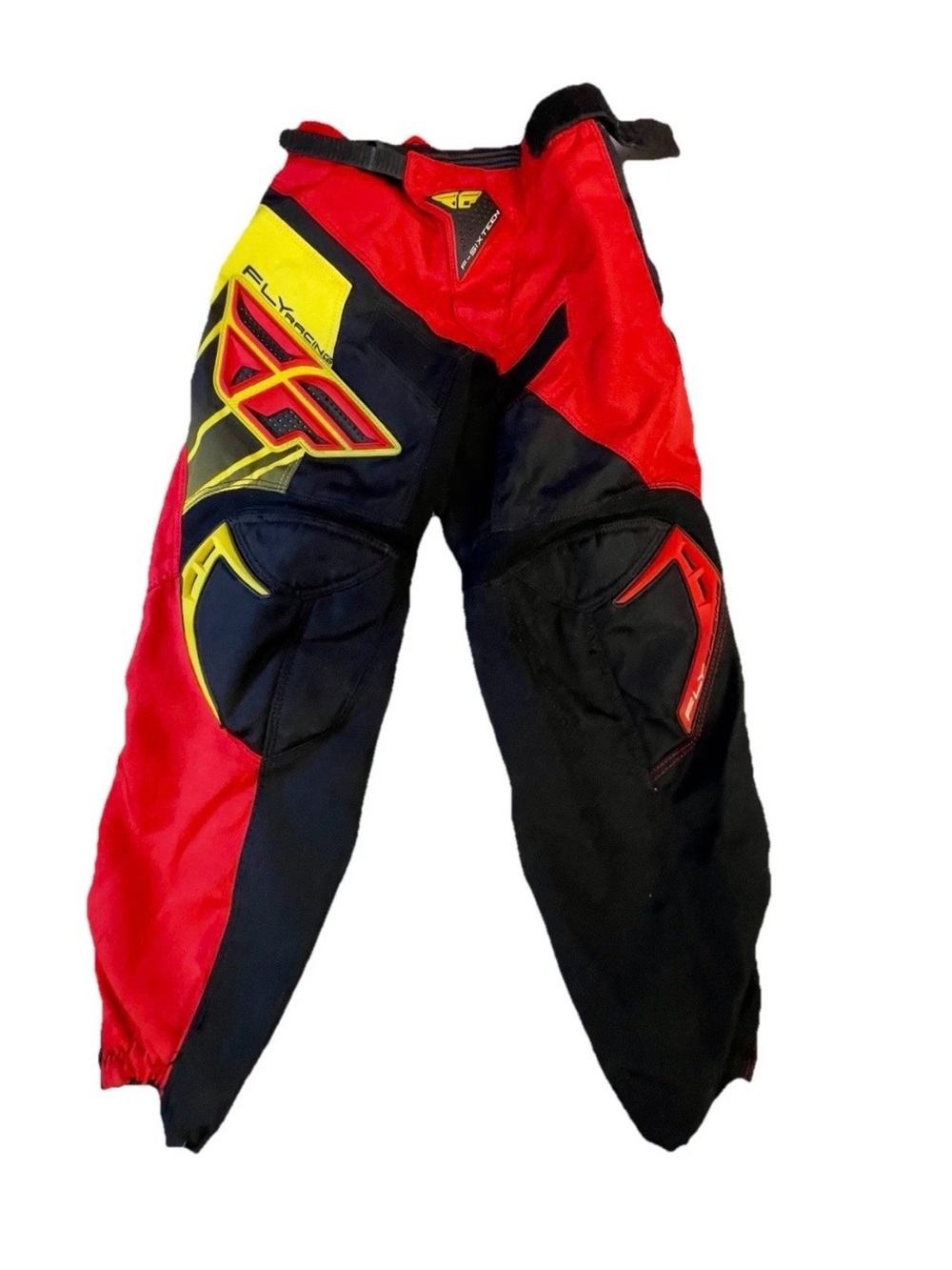 Fly Racing Kids Red and Black Motocross Pants Size 20
